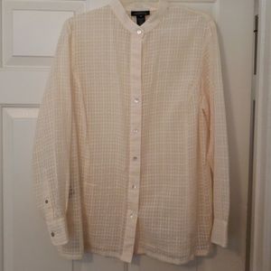 Jones New York Signature 1X button down Tunic